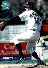 1999 Portland Sea Dogs Grandstand #13 Scott Henderson Villa Park California Card