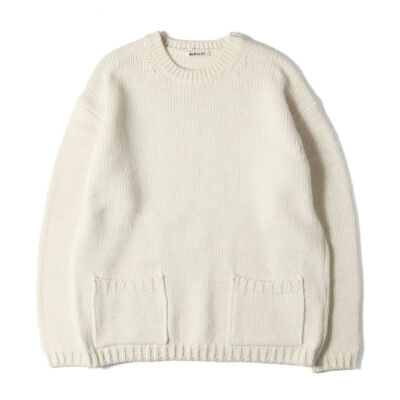 トップス AURALEE FELT WOOL YARN KNIT P/O Auralee wool alpaca felt knit p/o sweater size 3 | eBay