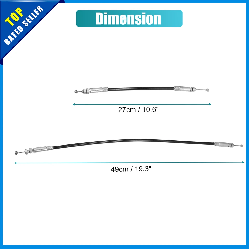 Cables de liberación de pestillo de puerta de carga trasera derecha para furgoneta Ford E150 E250 E350 92-14 Foto 4 de 4