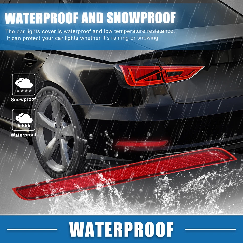 Luz reflectora parachoques trasero 1668200074 DOS personalizados para Mercedes Benz ML350 12-15 Foto 4 de 4