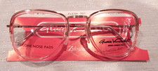 Vintage GLORIA VANDERBILT 730 Flesh 50/20 P3 Insert Eyeglass Frame NOS 236