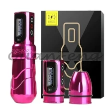 FLUX MAX Professional Wireless Tattoo Machine Pen LED Display Tattoo Artist