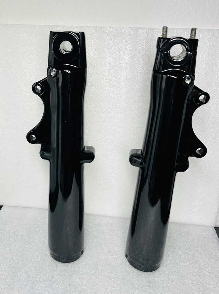 Patas de horquilla Harley Black Touring Road King FLHT FLHS 1985-99 INTERCAMBIO Foto 4 de 4
