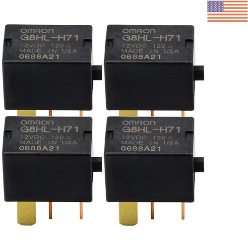 Reliable G8HL-H71 Relay Kit for A/C & Starter - 4x Durable Automotive Relays