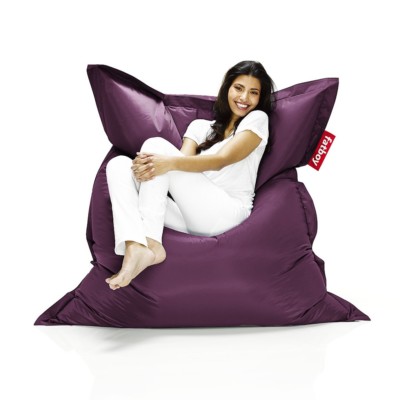 60 x 60 x 72 cm Cotone Fatboy Pouf a Sacco Marrone