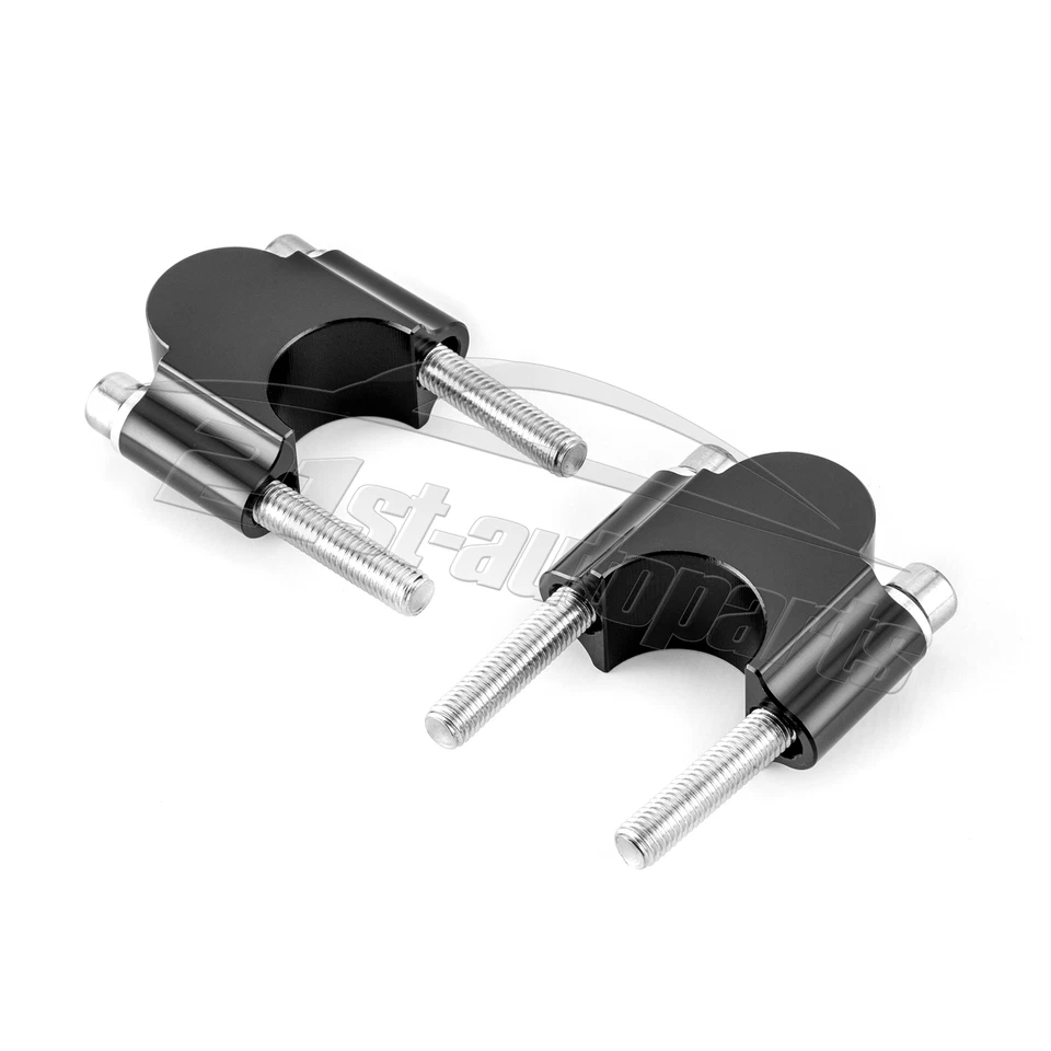 Kit de elevadores de manillar de 1-1/8" 28 mm 30 mm para Triumph Street Speed Triple Scrambler Foto 3 de 4