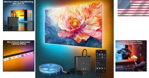 Smart App-Controlled LED Backlight for TVs – Immersive Experience in Any Room - Picture 2 of 9