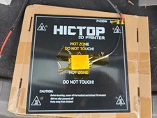 Hictop Heated Bed Surface Build Plate Glass for 3D Printers P220w 24v