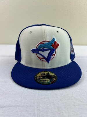 Toronto Blue Jays New Era Hat Club 1992 World Series Side Patch Fitted Cap 7 1/2