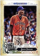 2017 Topps Gypsy Queen #110 David Paulino - Houston Astros Baseball Card  