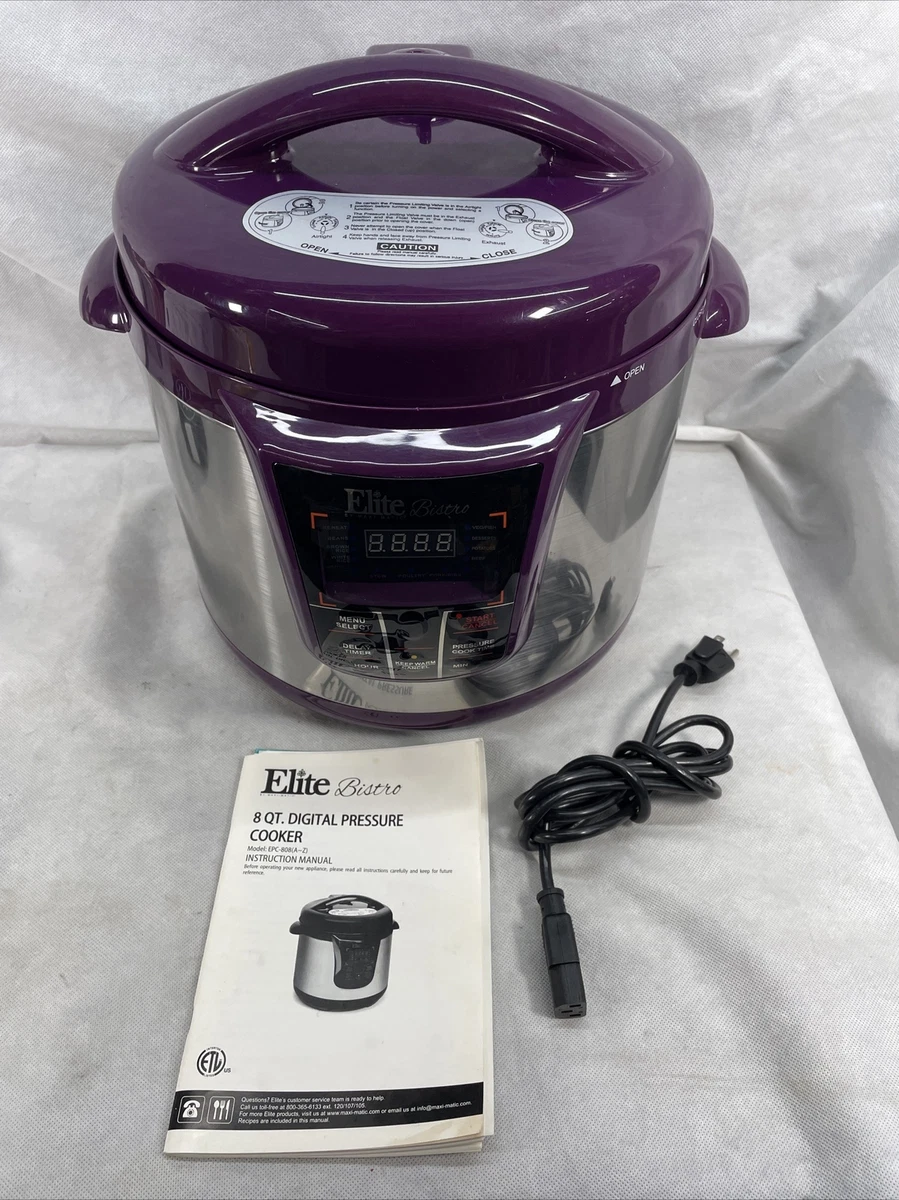 How To Use A 10-Quart Electric Pressure Cooker By Elite By Maxi-Matic