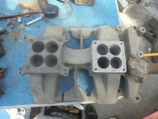 Aluminum Intake Dual Quad Offenhauser Olds Ihra Nhra Rat Rod Vintage Hot Gto