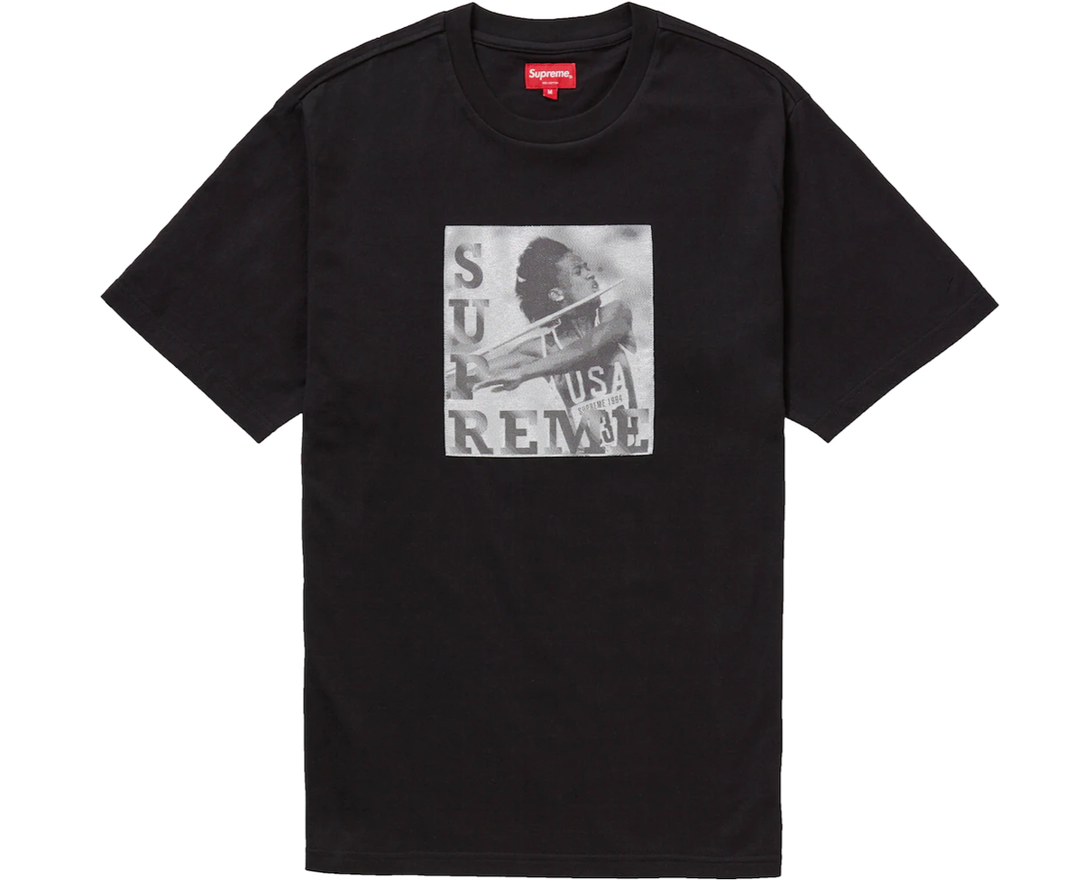 Supreme Javelin Label S/S Top (Size Small) Black SS20 Brand New | eBay