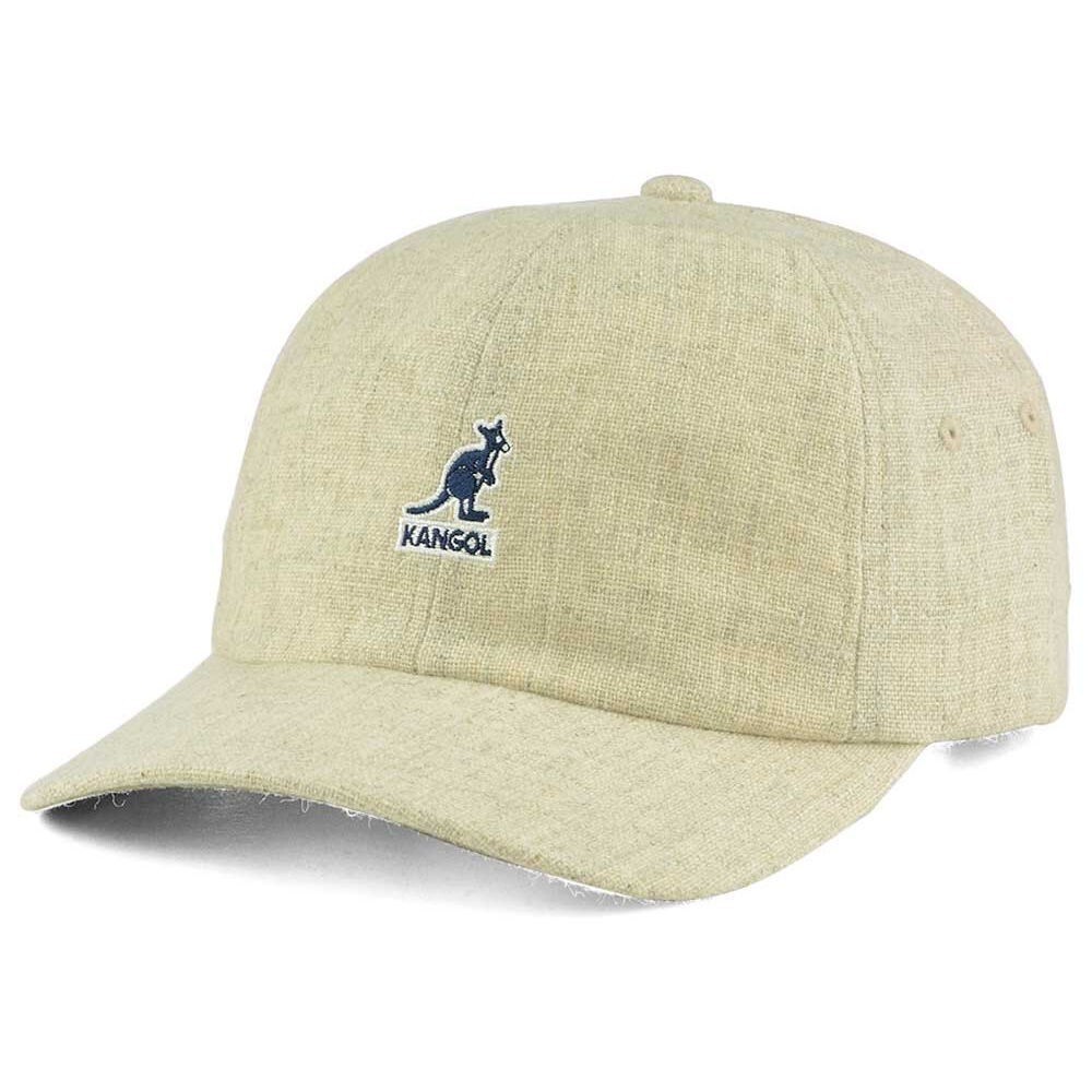 Kangol hats for men -Vintage Dad Hat Cap Lid Adjustable Strapback Cream  color