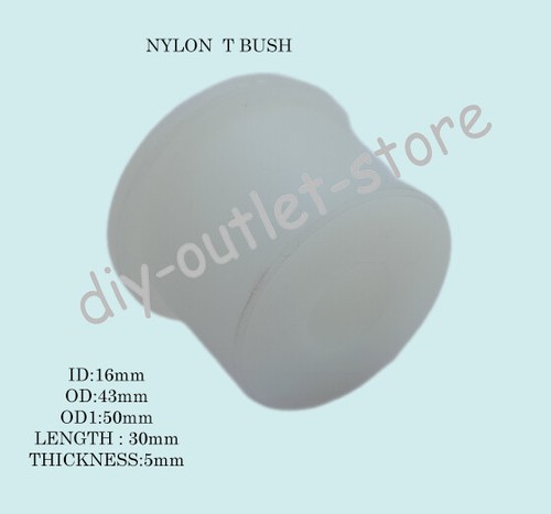 Tipo T Nylon Casquillo Cojinete Arandela Arandela de Hombro Universal Coche Bicicleta Hágalo Usted Mismo Espaciador - Imagen 5 de 5