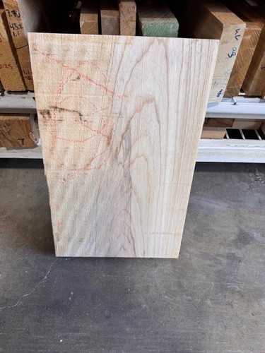 LIGHTWEIGHT 1 PC Swamp Ash Body Blank Guitar KD 1.6- 1.8" x 13.75" x 22"