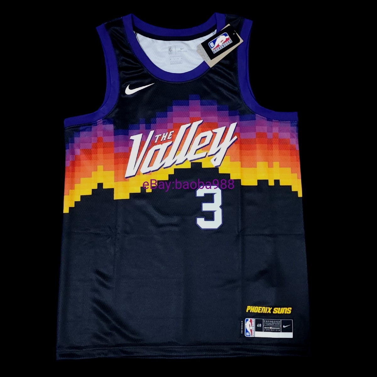 【新品未使用】Chris Paul NBA Phoenix Suns ジャージ Men's Nike Chris Paul Purple Phoenix Suns Swingman Jersey