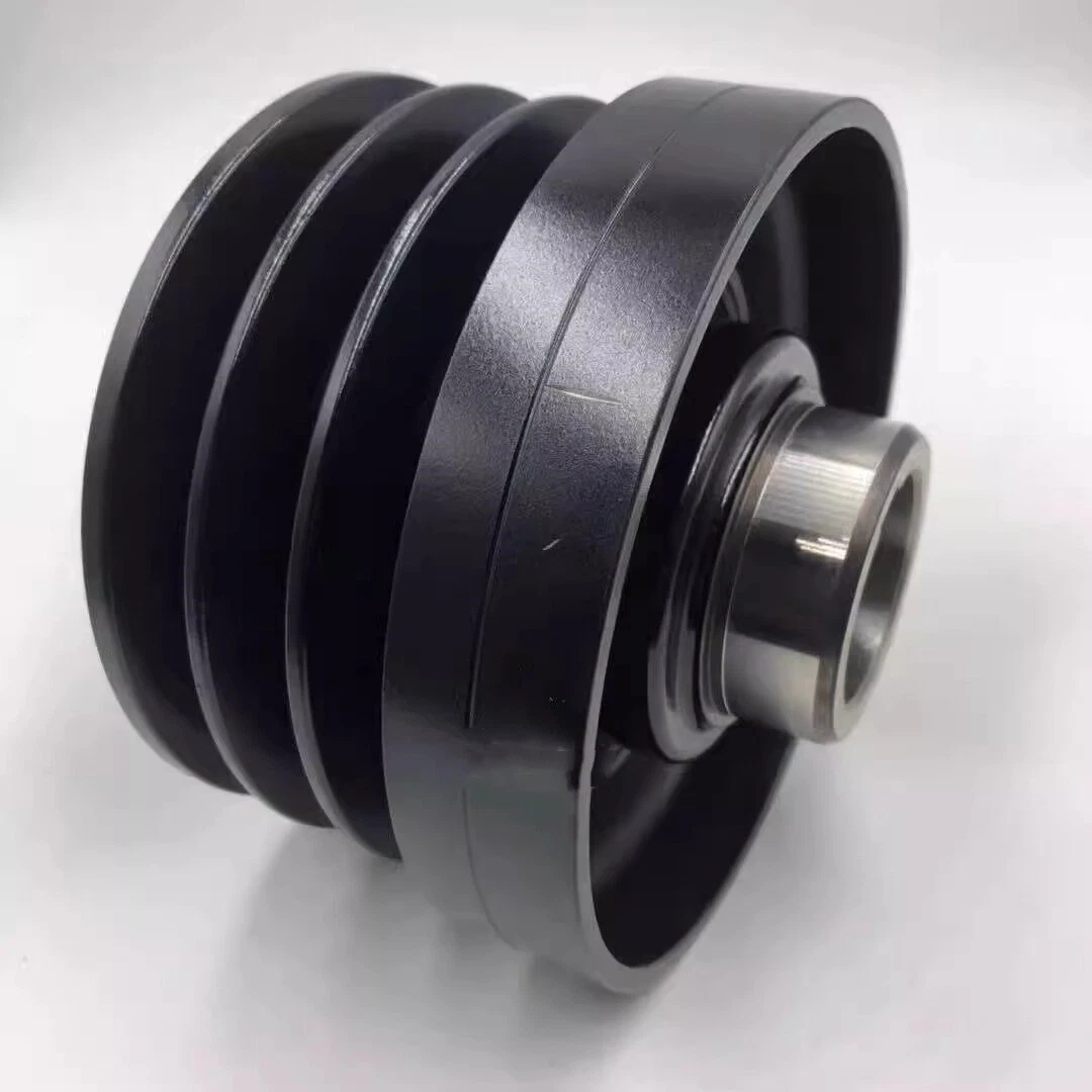 1Pcs New For Engine 4BG1 crankshaft pulley 3 groove ZX120