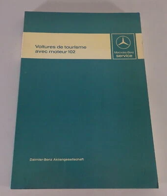 Manuel d'atelier Mercedes-Benz Motor M102 dans la W123 200 / 230 E + CE de 1980 - Bild 1 von 4