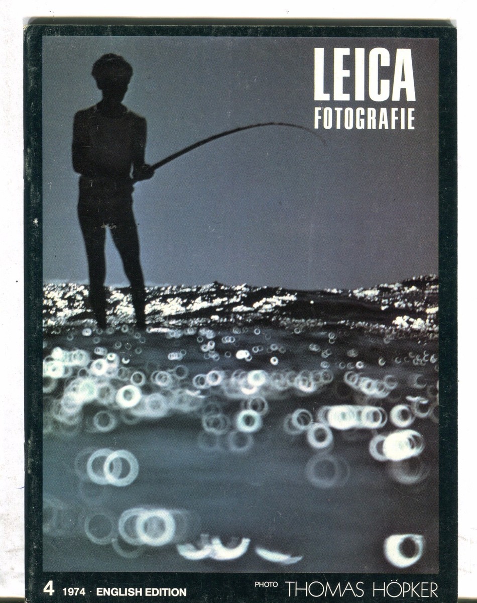 趣味 LEICA FOTO GRAFIE ENGLISH EDITION Leica Fotografie Magazine English Ed. No. 4 1974 Thomas Hopker EX