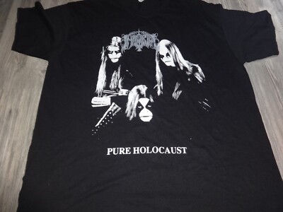 Immortal Rar Unworn Shirt Black Metal Sarcofago Tsjuder Abruptum #