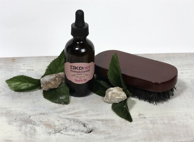 2 oz Beard Oil OKDnet Handmade Essentials w/ 100% natural & organic ingredients
