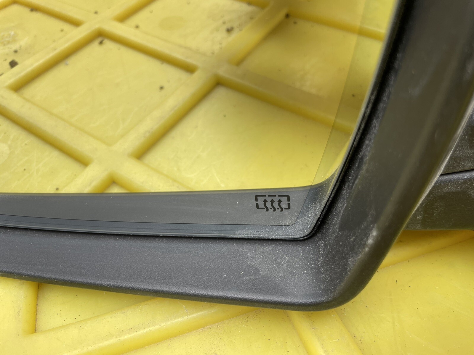 17-20 MASERATI GHIBLI DRIVER LEFT MIRROR HEATED W/BLIND SPOT & CAMERA OEM