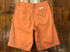 Boys 12 VINEYARD VINES Coral Cotton Chino Casual Button Front Shorts