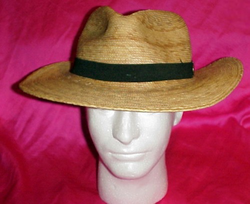 TULA AUSTIN TEXAS STRAW WIDE BRIM 