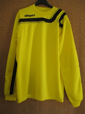 Maillot Uhlsport Jaune Gardien But vintage Goal Vintage Jersey - L - Photo 1/4