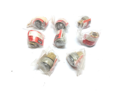 AEG 910-156-108 WATERTIGHT DOOR MIMIC PANEL VDE 0660 DIN 43696 / LOT OF 8
