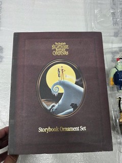 Disney Storybook Ornament Set Nightmare Before Christmas Jack Skellington