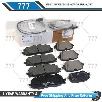 4M0698151BJ+4M0698451G VW Audi 2-Wheel Set Brake Pad Sets Front for Q7 Q8 19-20
