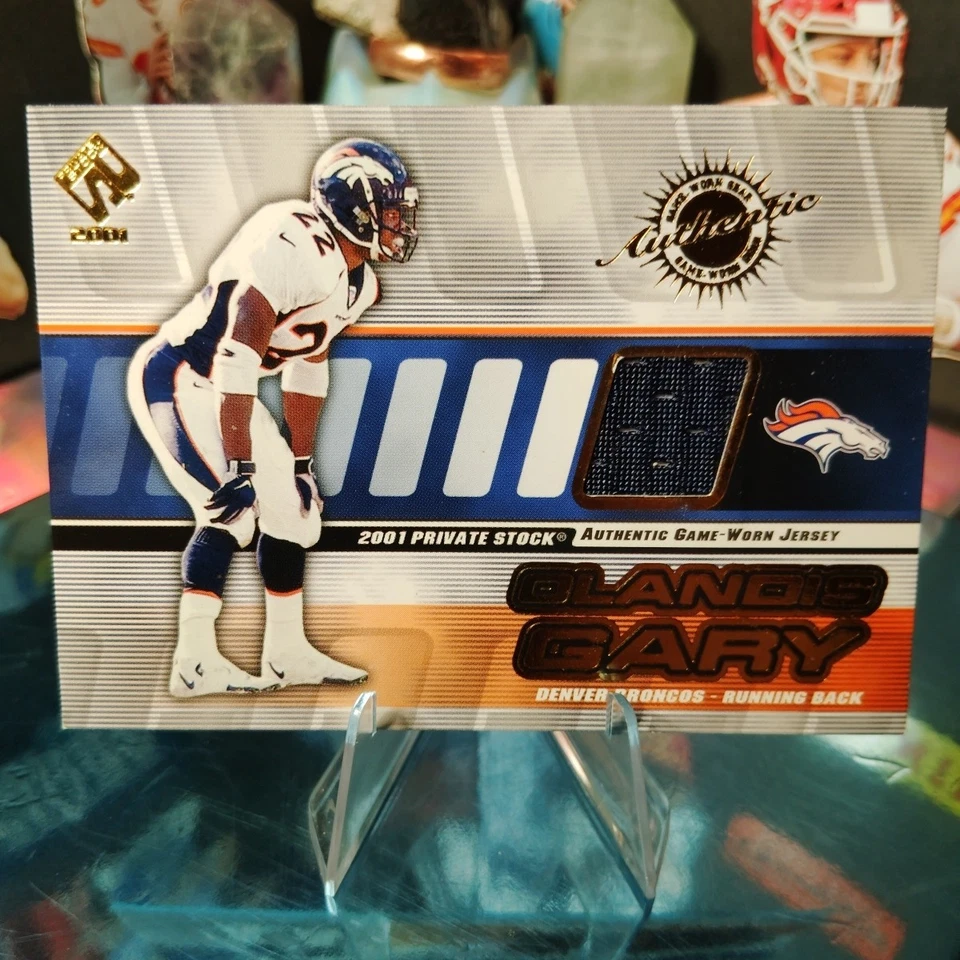 2001 Pacific Private Stock - Game-Worn Gear Olandis Gary #49 (MEM) - Image 4 of 4