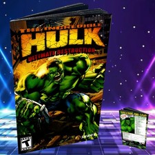 Manual de repuesto para - Incredible Hulk - Folleto de instrucciones Sony PS2
