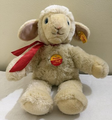 Vintage Steiff Poppy Lamb 12” Stuffed Animal | eBay
