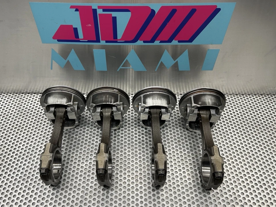 Subaru WRX STI 2015-2021 2,5 L pistón + juego de 4 bielas originales OEM Foto 3 de 4