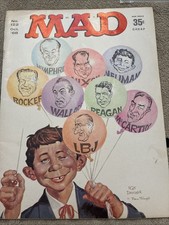 Mad Magazine October 1968 No. 122 Politics Issue