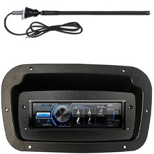 JVC KD-X560BT Marine Bluetooth Audio Compact Receiver, Black Long Range Antenna