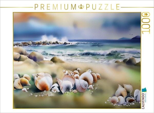 Calvendo Puzzle Shell Collection | 1000 Pieces, Finished Size 25.2 × 18.9 In (64-image