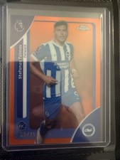 2025-26 Topps Chrome Premier League - Stefanos Tzimas #Orange Refractor /25 (RC)
