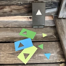 Stampin' Up! Paper Punch Triangle Design 1" Works Great