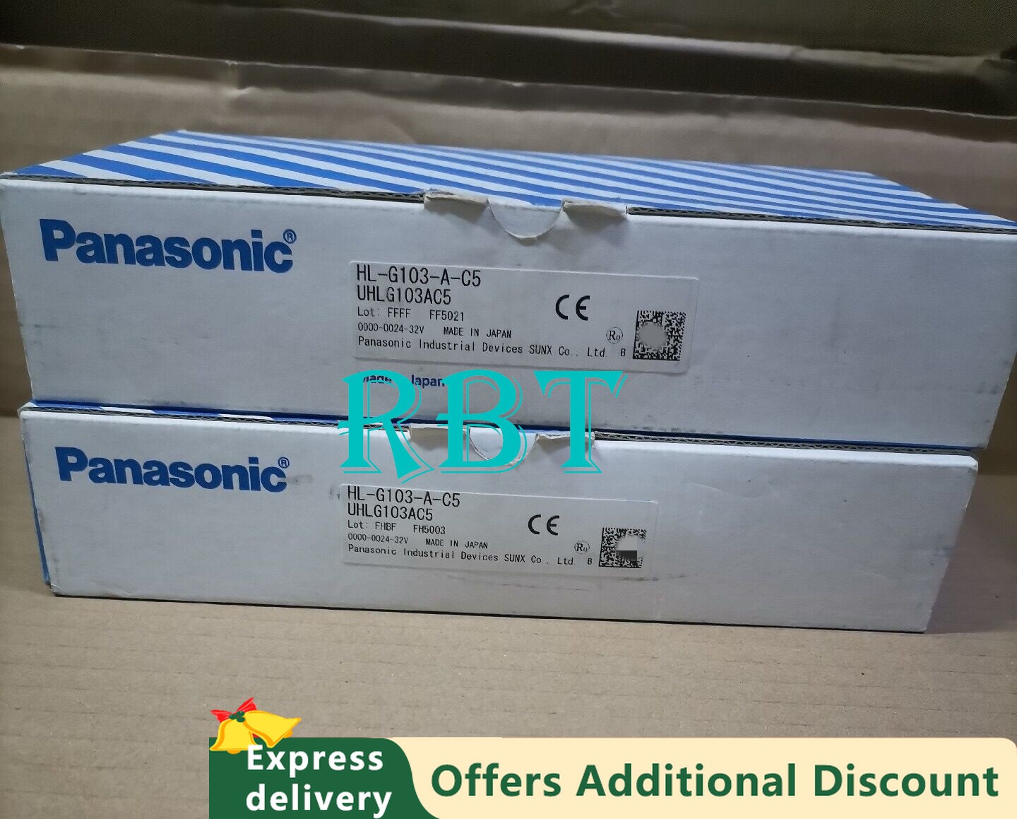 panasonic HL-G103-A-C5 Laser Displacement Sensor brand new