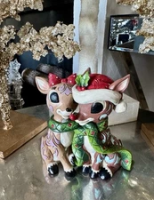 Rudolph and Clarice By Jim Shore Figurine 5.31h