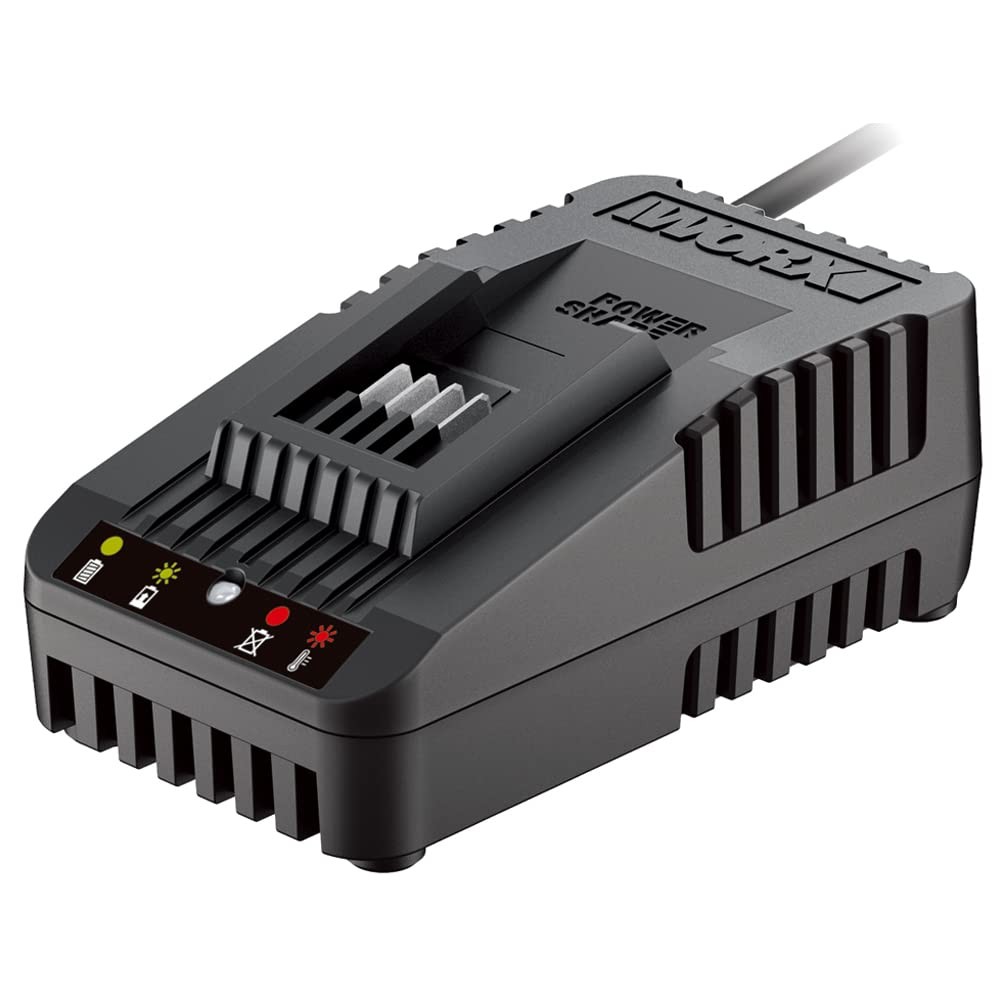 Caricatore Rapido Worx 20V WA3880 per Tagliaerba e Tagliasiepi 2Ah