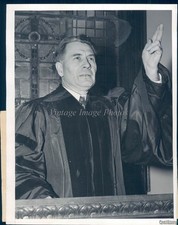 1941 Brooklyn Kent Street Reformed Church Rev Benney Benson 6X8 Vintage Photo