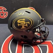 Frank Gore Autographed San Francisco 49ers Eclipse Authentic Helmet Signed BAS