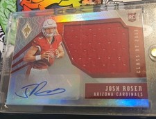 2018 PHOENIX JOSH ROSEN AUTO PATCH RC /100 ARIZONA CARDINALS!