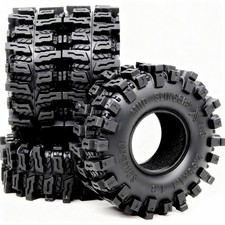 RC Mud Slingers 72mm x 28mm Super Soft Tires for 1/24 1/18 Scale Crawlers
