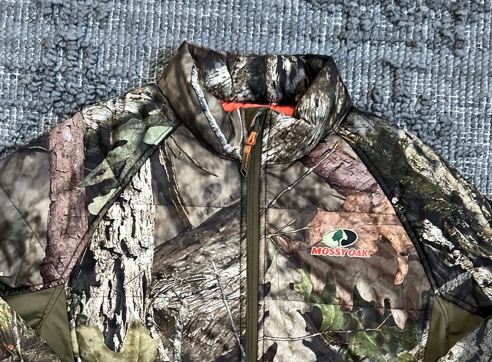 Mossy Oak Men’s Full Zip Camo Thinsulate Jacket Sz  Medium 38-40  Excellent - Image 2 of 4